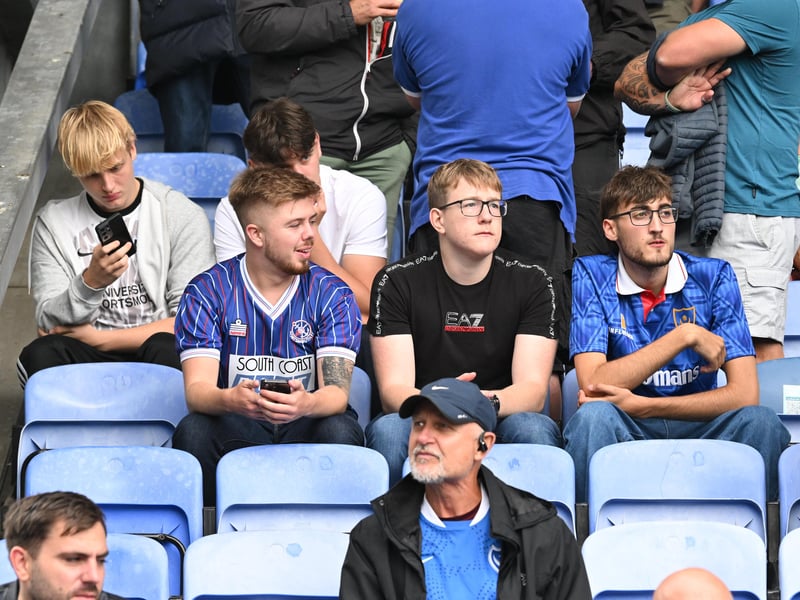There were 20,226 supporters inside Fratton Park as Pompey secured a 1-0 win against Preston North End.
