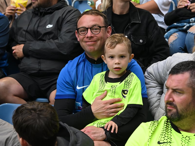 There were 20,226 supporters inside Fratton Park as Pompey secured a 1-0 win against Preston North End.