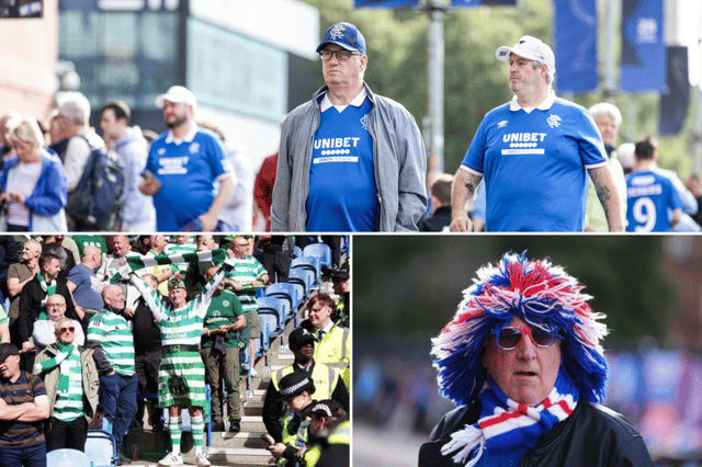 Here are 15 of the best photos from Rangers 0-0 Celtic at Ibrox in the Scottish Premiership. Cr: SNS Group/PA.