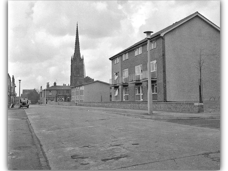 St Peter's Street. A row of houses opposite UCLan library on Saint Peter's Street were demolished in 2019 as part of the university's masterplan for a new square.