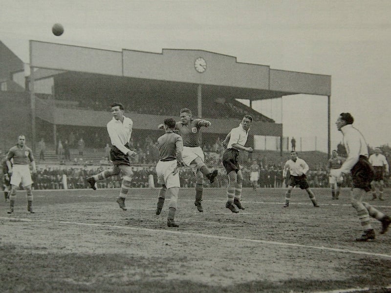The original Pavilion Stand at Deepdale