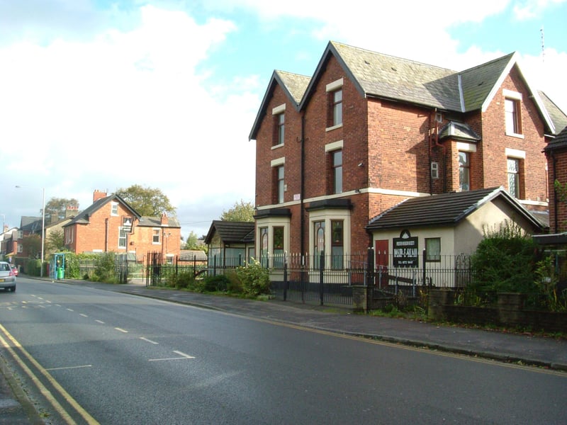 Masjid-e-Salaam Mosque, Fulwood. It was demolished in 2019