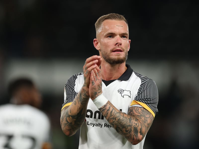 Another name to be touted for a Pompey move on more than one occasion, but stayed put with Derby and now involved more under John Eustace - making seven appearances and grabbing one goal this season.