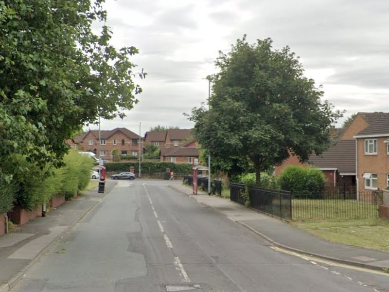 272 postcodes are within 900 metres of a park, public garden or playing field.