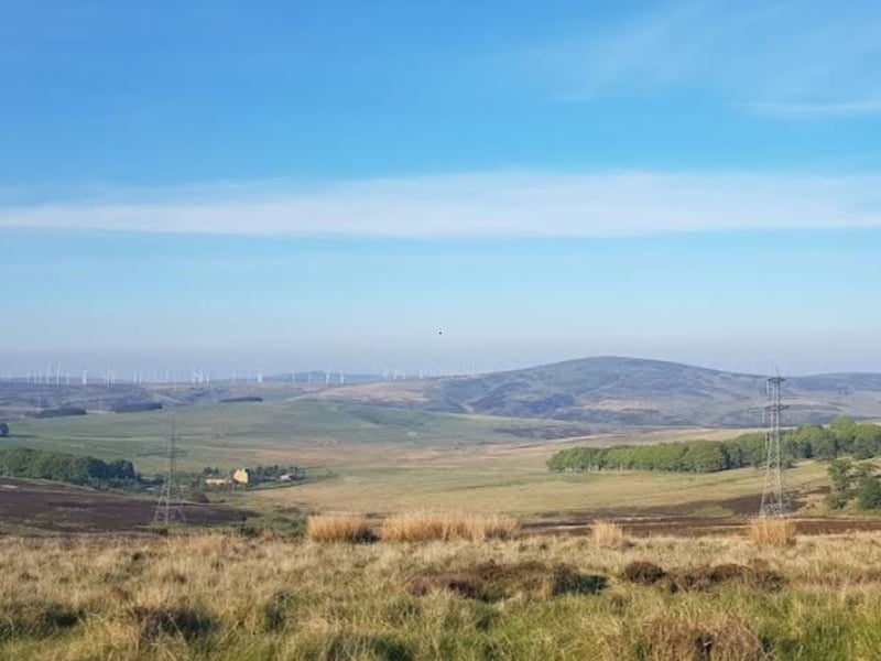 Light pollution maps of central Scotland show that one of the darkest places is the Lammermuir Hills. Just a short drive from Edinburgh, they are in East Lothian, just to the south of Haddington.