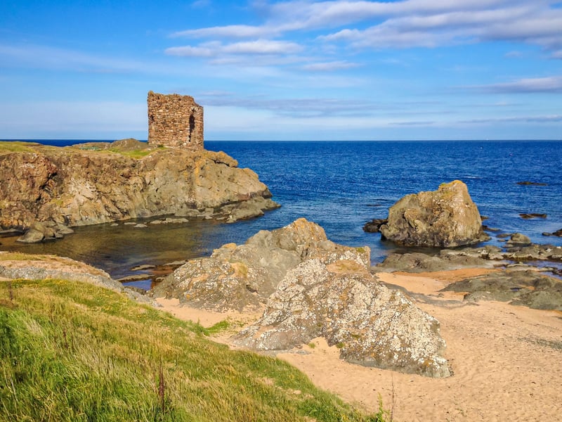 You're never too far away from darkness on the coastline of the East Neuk of Fife. Take a walk from Elie to Lady's Tower and look to the skies for a fine display of stars.