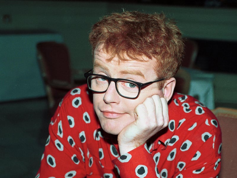 The radio and TV presenter Chris Evans, of Big Breakfast fame, pictured in 1992