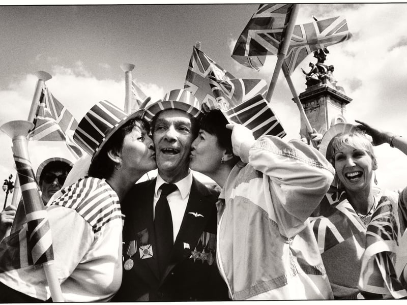 Victory in Europe (VE Day) anniversary celebrations in May 1995