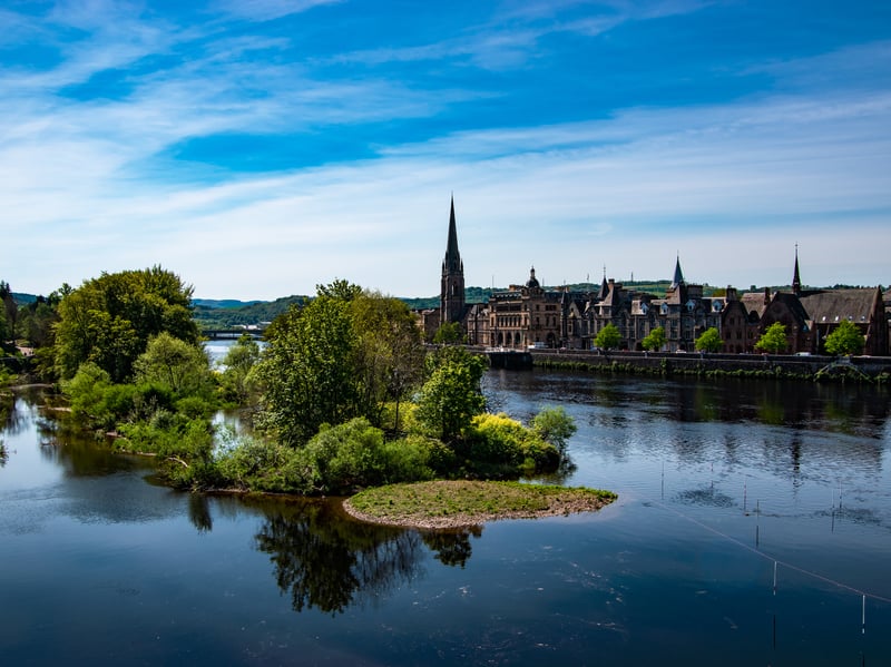 Located on the banks of the River Tay, our readers say Perth will appeal to those hoping for a quiet weekend away from it all. It is the UK’s first UNESCO City of Craft and Folk Art and its rich character can be found across its museums, art galleries, installations and trails.