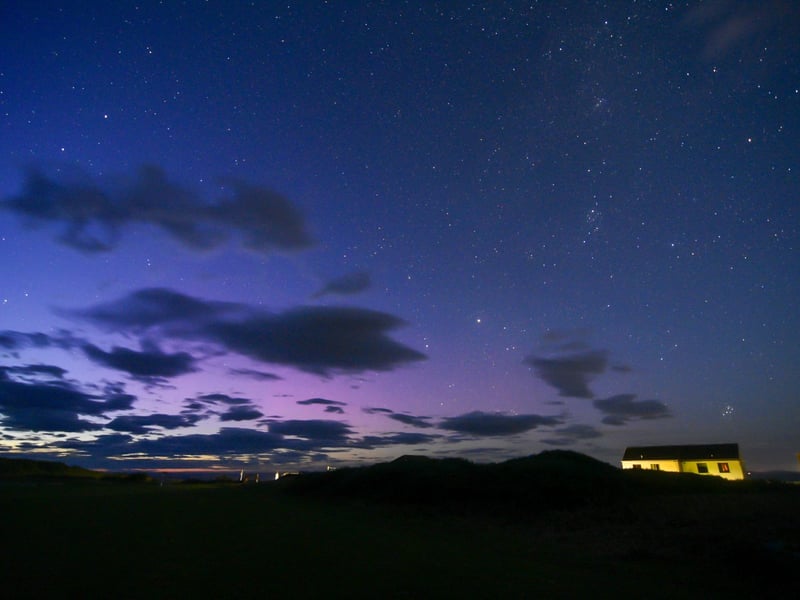 Andy Coley shared this gorgeous scene at Portskerra, Sutherland, where he spotted the lights in recent days. 