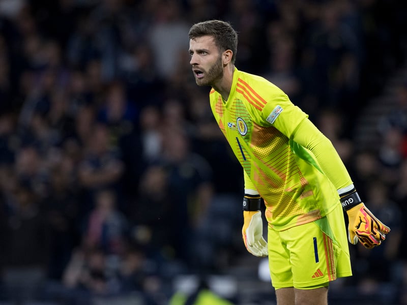 Is it better to pray a goalkeeper is in form than to put faith in one who clearly isn't? Zander Clark's international prospects might have been brighter had he not been playing for Hearts. Sadly, his shaky form at club level has counted against him. No one is quite sure how Gunn is faring – he’s not been seen since hobbling off against Iceland. Now warming the bench at Nottingham Forest, he still seems the best bet.