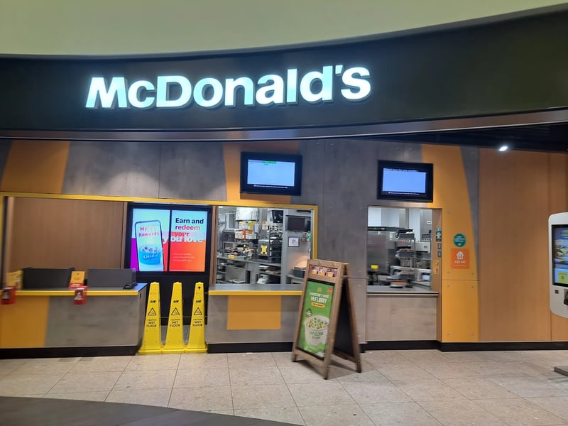 The branch inside the Skelton Lake services, at junction 45 of the M1, has a rating of 3.1 stars from 54 reviews
