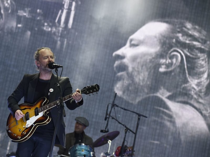 Radiohead headlined the first ever TRNSMT music festival at Glasgow Green.