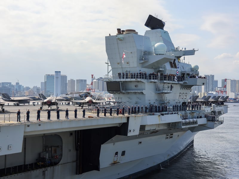 The Royal Navy flagship was shown in My Mother’s Wedding, which has been shown in the United States and due to be released in the UK soon. Starring Scarlett Johansson, the story involves the children of Captain Katherine organising her third wedding ceremony.