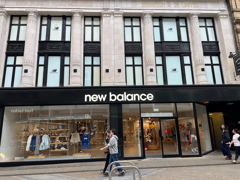 Major sport and fashion retailer New Balance has added a store on Briggate recently. 