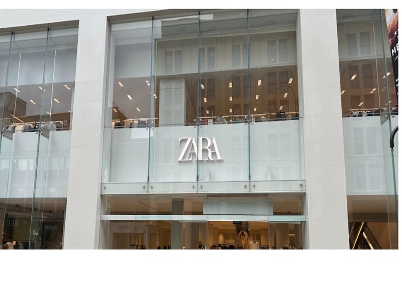 A new flagship Zara officially opened on Briggate last year at the site for the former Topshop flagship store. 