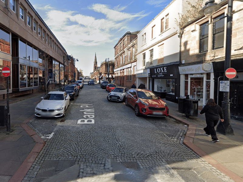 East Ayrshire received a 37.7% for their five year business survival rate. Pictured is Kilmarnock town centre.
