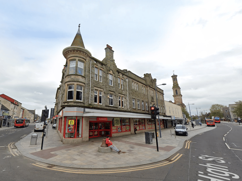North Ayrshire also received a 37.1%. Pictured is Irvine town centre. 