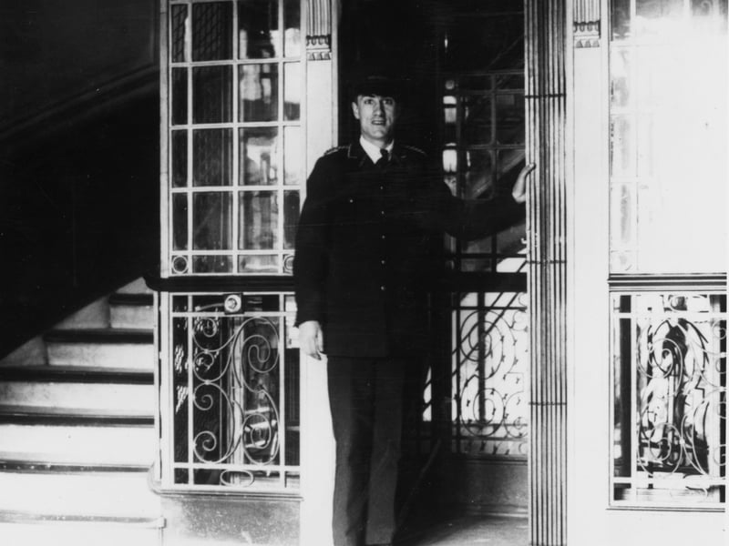 Lift operators were once essential to keep elevators running smoothly in high-rise buildings. As the technology became more automated, they were no longer needed, with most lifts being self-service ones by the 1970s. However, some luxury hotels and prestigious apartment blocks continued to employ them.