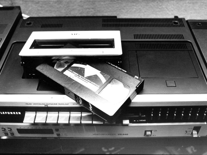 Most households had VHS machines in the 80s and 90s, before DVDs and then streaming came along. When those machines went wrong, as they invariably did, that meant a call to the VHS repair person. TV repair people were also commonly called upon before cheaper and increasingly complex TVs led to a more throwaway culture.