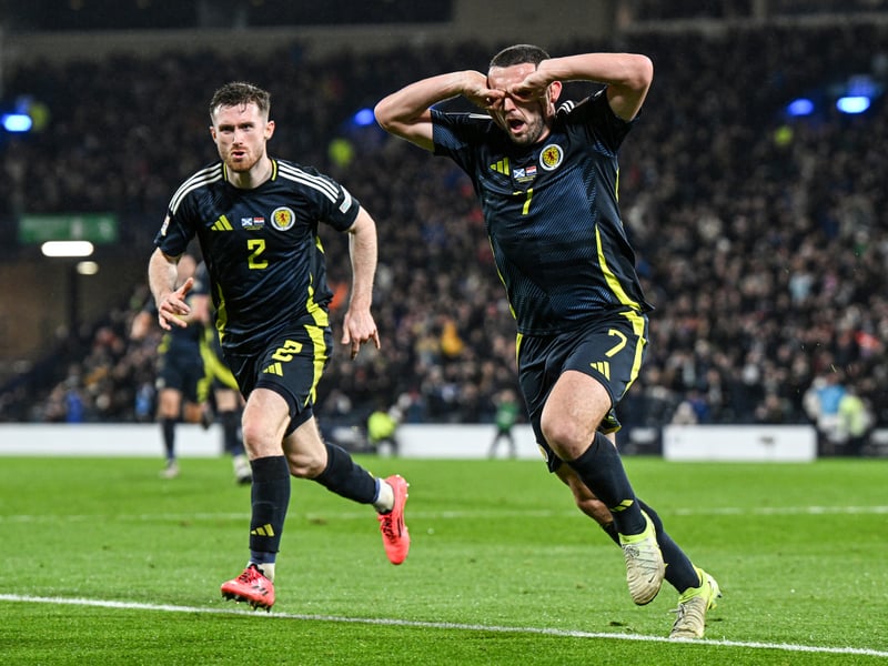 A cult-hero for club and country, the workhorse midfielder is ranked amongst Scotland's top three players - which is no surprise given his value to Scotland and Aston Villa.