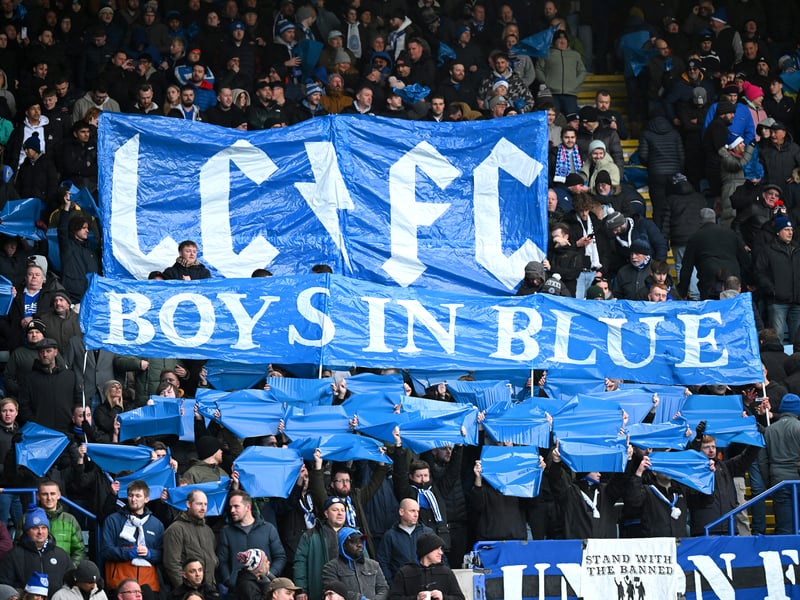Average attendance at King Power Stadium: 29,871
