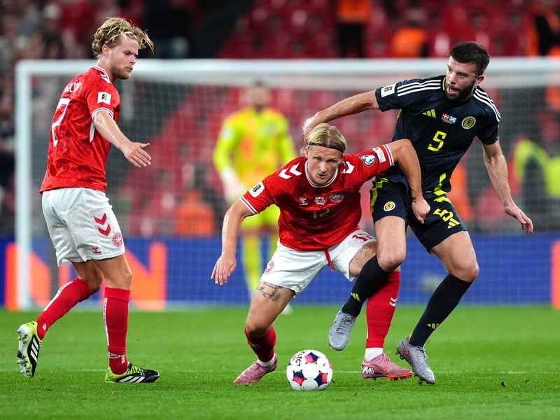 The Hibs defender won't be many picks for the Scotland fans - but he is Steve Clarke's trusted lieutenant. He repaid the faith of his head coach. Positionally astute, he won almost all of his aerial battles and put in a succession of blocks. A centre-half masterclass from the 33-year-old. 9