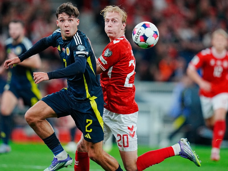 Made his first start for Scotland in nearly two years - but you would not have known. A calm and natural presence at this level. His only error was getting booked on 37 minutes for kicking the ball away. Lasted 69 minutes before being replaced by Max Johnston. A welcome return to international football. 8