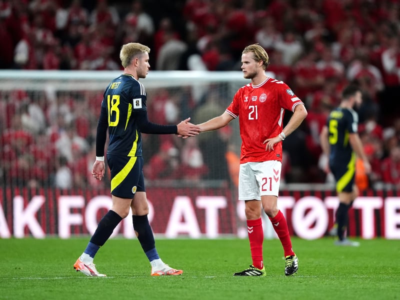 Part of a triple sub on 83 minutes, his main moment came when he barrelled in on goal, not spotting Gannon-Doak next to him. Had he slipped in the more pacey man, Scotland might have had a chance. 3