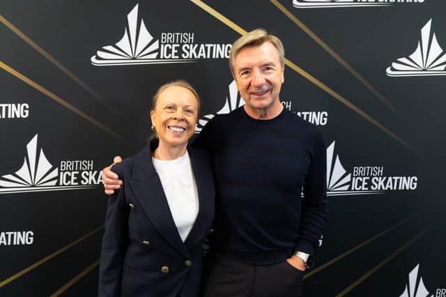 Ice dance legends Jayne Torvill and Christopher Dean at iceSheffield