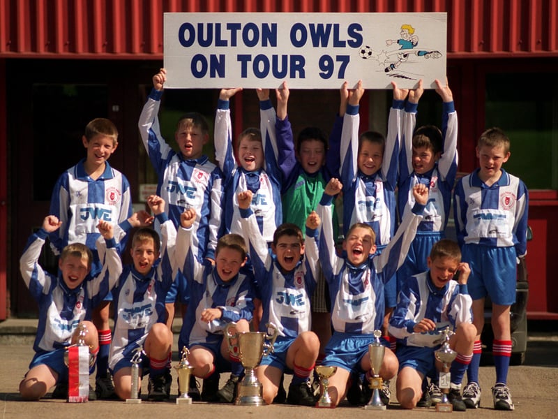 May 1997 and pictured is Oulton Owls U-11s football team who toured Holland and returned home with seven trophies. The team scored 34 goals and only conceded one.