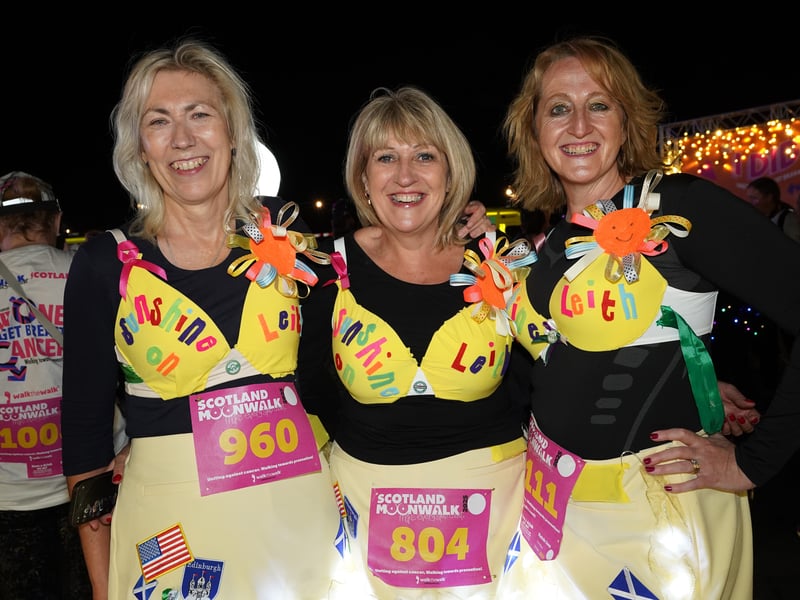 Team Allied Angels, which included Professor Carolyn McDonald, Chief Allied Health Professions Officer for Scotland, alongside fellow leaders Helen Moores-Poole and Anne Wallace,  completed the full moon walk