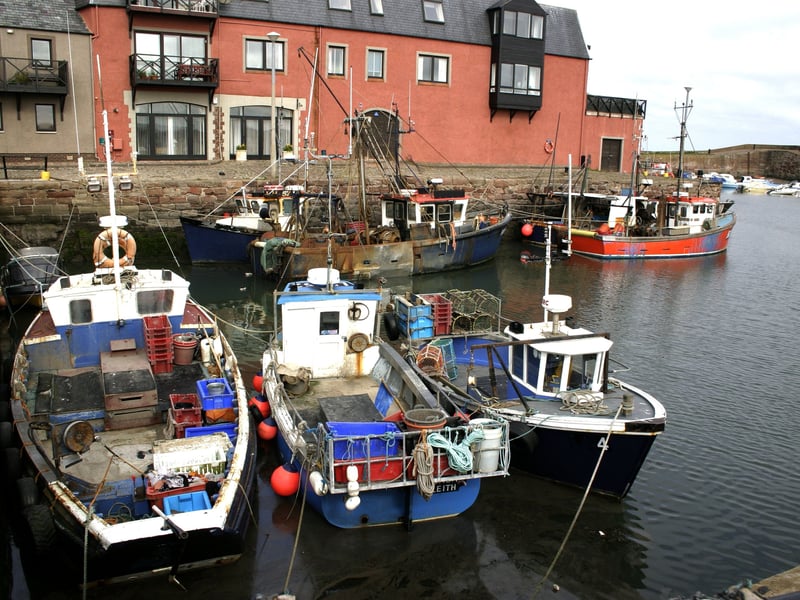 Next up is the East Lothian town of Dunbar, around 30 miles to the east of Edinburgh. Its pretty harbour dates back to 1574. 