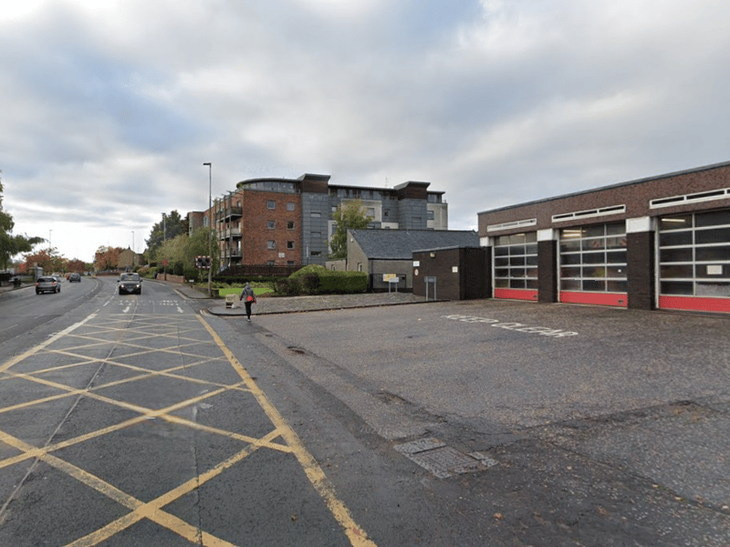 The Orchard Brae route would see the tram cross Ferry Road from West Granton Access to Crewe Road South, avoiding the Crewe Toll roundabout. The proposed tram stop appears to use the site of Crewe Toll fire station.