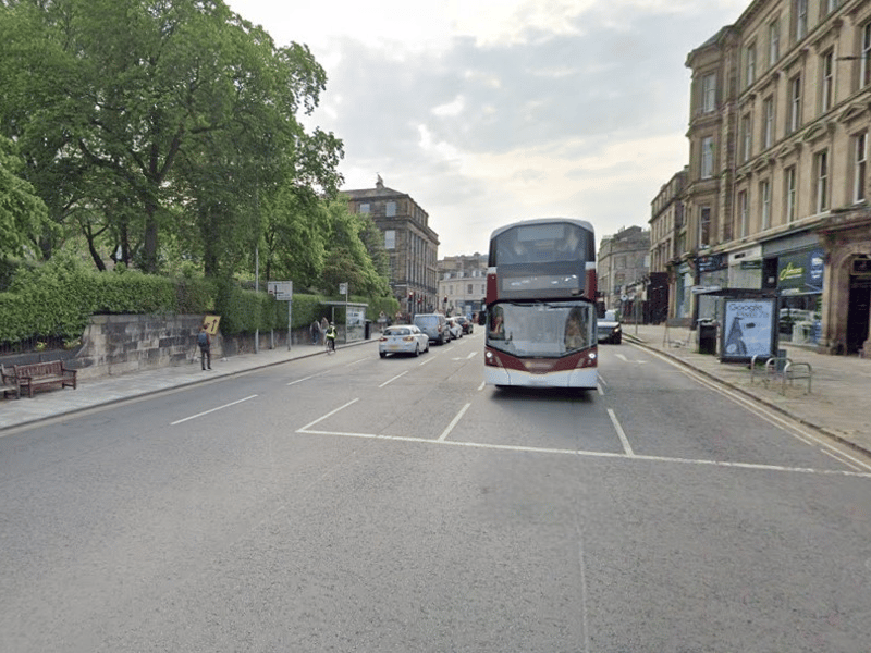 If the Orchard Brae route were chosen, the Queensferry Street junction with Princes Street is where the new line would join the existing one. The precise location of the proposed tram stop at Queensferry Street is still being considered since it could mean the relocation of busy bus stops.