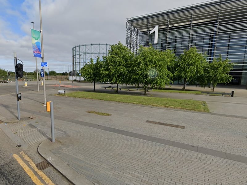 Situated next to Waterfront Avenue, close to the junction with Waterfront Broadway, the Caroline Park tram stop takes its name from the historic house next to the gasworks site.  It is also close to the waterfront area where the £1.3 billion Granton regeneration project is bringing new homes to the area.   