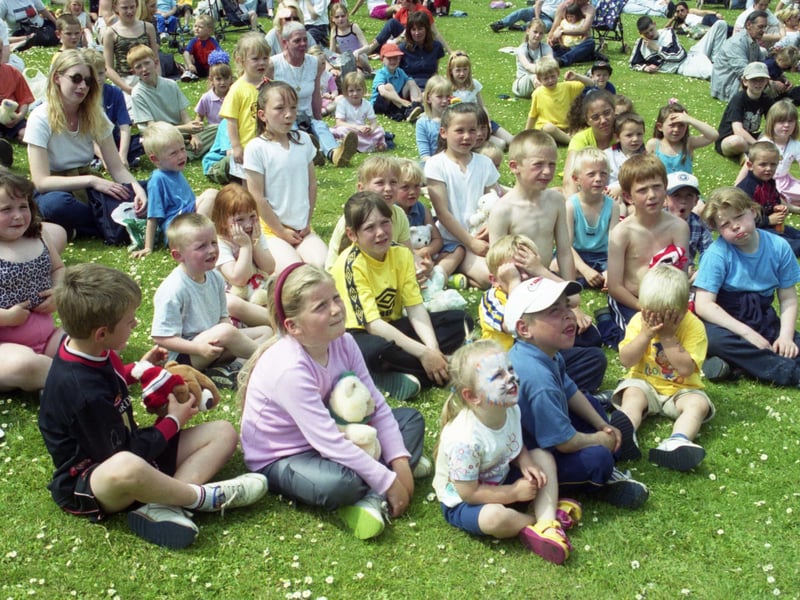 Another great reminder of the Teddy Bear's picnic in Mowbray Park 25 years ago.