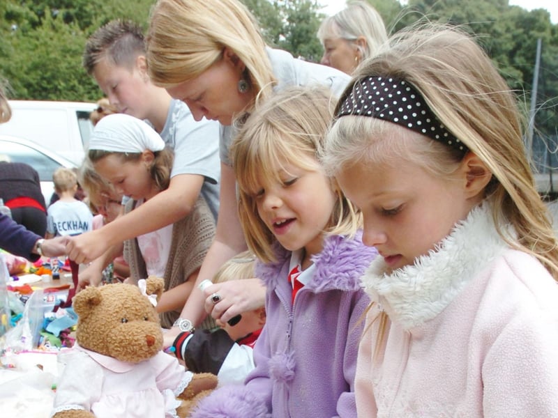 It was busy at the Teddy Bear's picnic in Hetton Park in August 2007.
