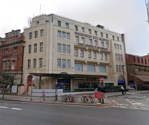 Moorfields Eye Hospital NHS Foundation Trust in London came out on top of the NHS Trust League Table. Ranking in first place, it has a score of 1.39.