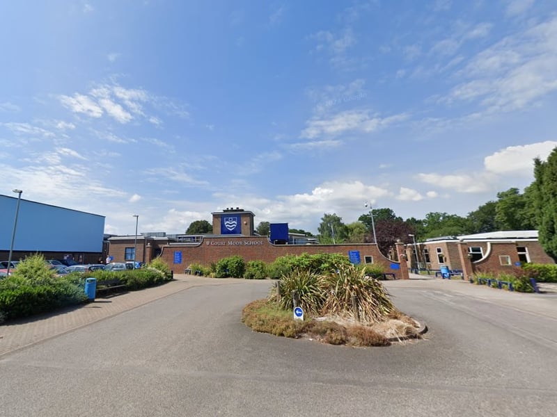 Court Moor Secondary School, Fleet, has been awarded a score of 30/40 on The Telegraph's GCSE league table, making it a good school for GCSE results. 