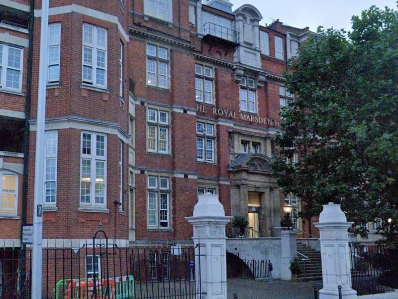 The Royal Marsden NHS Foundation Trust in London has been ranked in sixth place in the NHS Trust League Table with a score of 1.56.