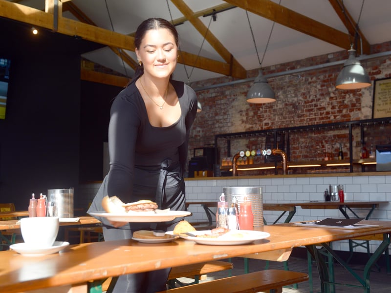 Mine joined the fold this summer in the Back of the Pit bar. It helps plug the gap for breakfasts at the site, with classic full English, breakfast baps, soups and toasted sandwiches. By night, and on match days, it still operates as a bar.