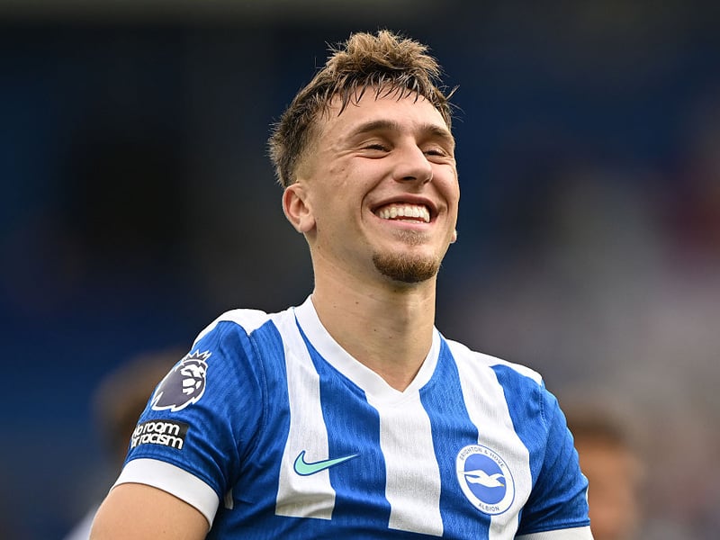 Brighton playmaker Brajan Gruda looks in fine form this season