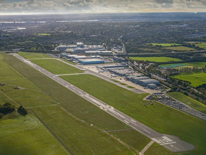 At 70.9 per cent, Southampton Airport has earned the position of second on the list. It is an international airport located in both Eastleigh and Southampton, Hampshire.