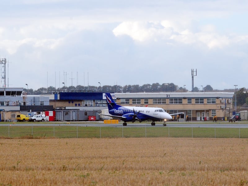 Humberside Airport, at Kirmington in the Borough of North Lincolnshire, had 65.4 per cent positive reviews.