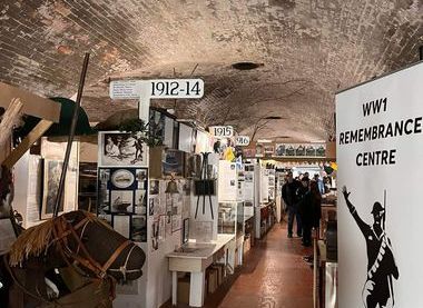 You can step back in time at the WWI Remembrance Centre which can be found Bastion 6, part of the Hilsea Lines in Portsmouth in 2014. It was built in 1871 and had fallen into an uninhabitable state. Volunteers worked to create somewhere to house the artefacts and open to the public. The building has bombproof vaulted ceilings and was designed to provide gun emplacements protecting the guns and their crews against the forces of Napoleon 111. The guns were arranged in the gallery and the building also provided armament stores and 9 accommodation rooms for the men.
The building now contains WWI artefacts and exhibits from our founder's personal collection together with donated items. Volunteer guides will walk visitors through the timeline and entertain you with exciting and unusual stories from the Great War. There is also a repro trench system. Pre-booking not required
WWI Remembrance Centre, Bastion 6, Airport Service Road, Portsmouth, PO3 5PJ
Timings & Tours: 
Sunday 14 September: 11am to 3pm
Tuesday 16 September: 11am to 3pm
Wednesday 17 September: 11am to 3pm
Thursday 18 September: 11am to 3pm
Sunday 21 September: 11am to 3pm