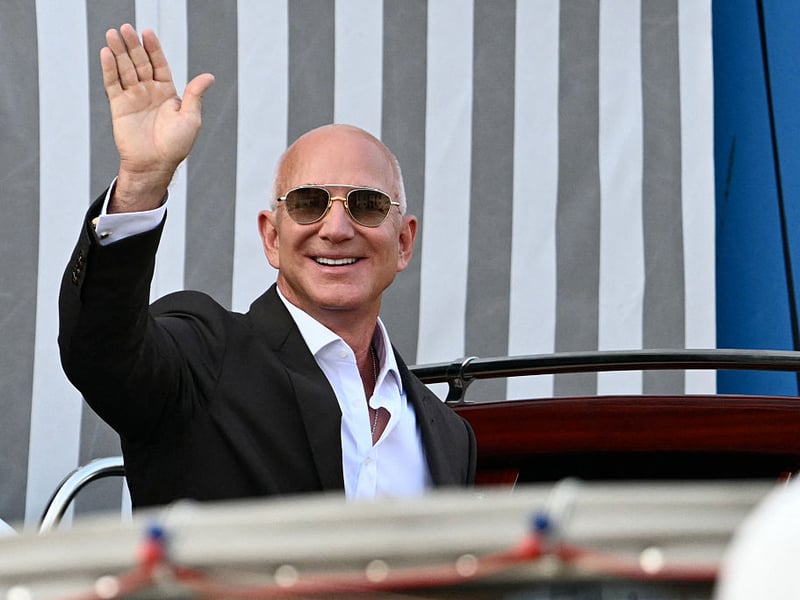 Jeff Bezos' recent wedding in Venice caused quite the stir - he pretty much rented the whole city, much to the disgust of many locals. It apparently cost the Amazon founder around £56 million - but that's hardly made a dent in his $242 billion fortune.