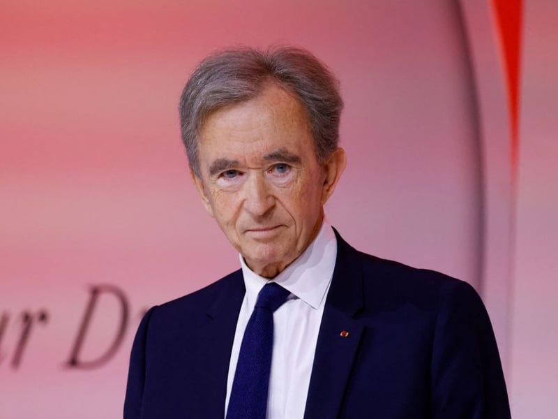 As recently as last year French luxury goods titan Bernard Arnault topped the world billionaires ranking but he's now dropped to ninth, with wealth of 'just' $149.6 billion. His money comes from the conglomerate LVMH which owns a host of global brands like Louis Vuitton and Sephora.