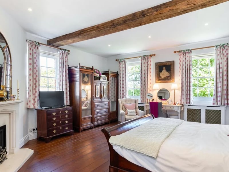 This home is on the market for £3.95m and is being sold with Savills. 