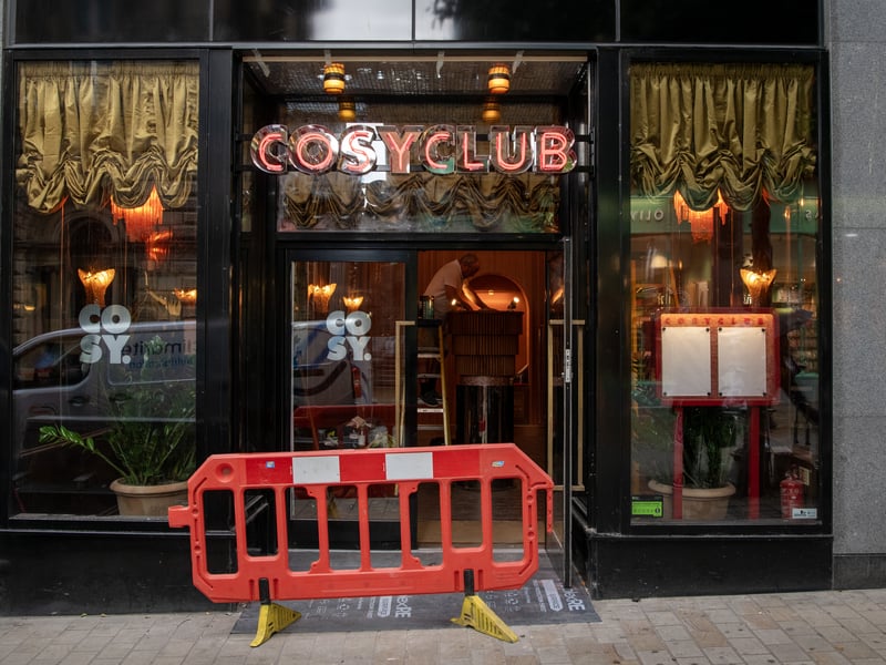 Cosy Club on Albion Street is due to reopen following a major refurbishment